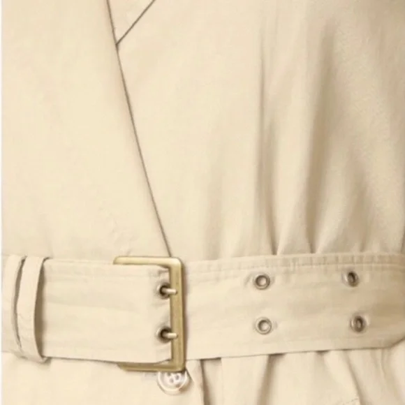 FRAME Classic Trench Coat in Timeless Camel L